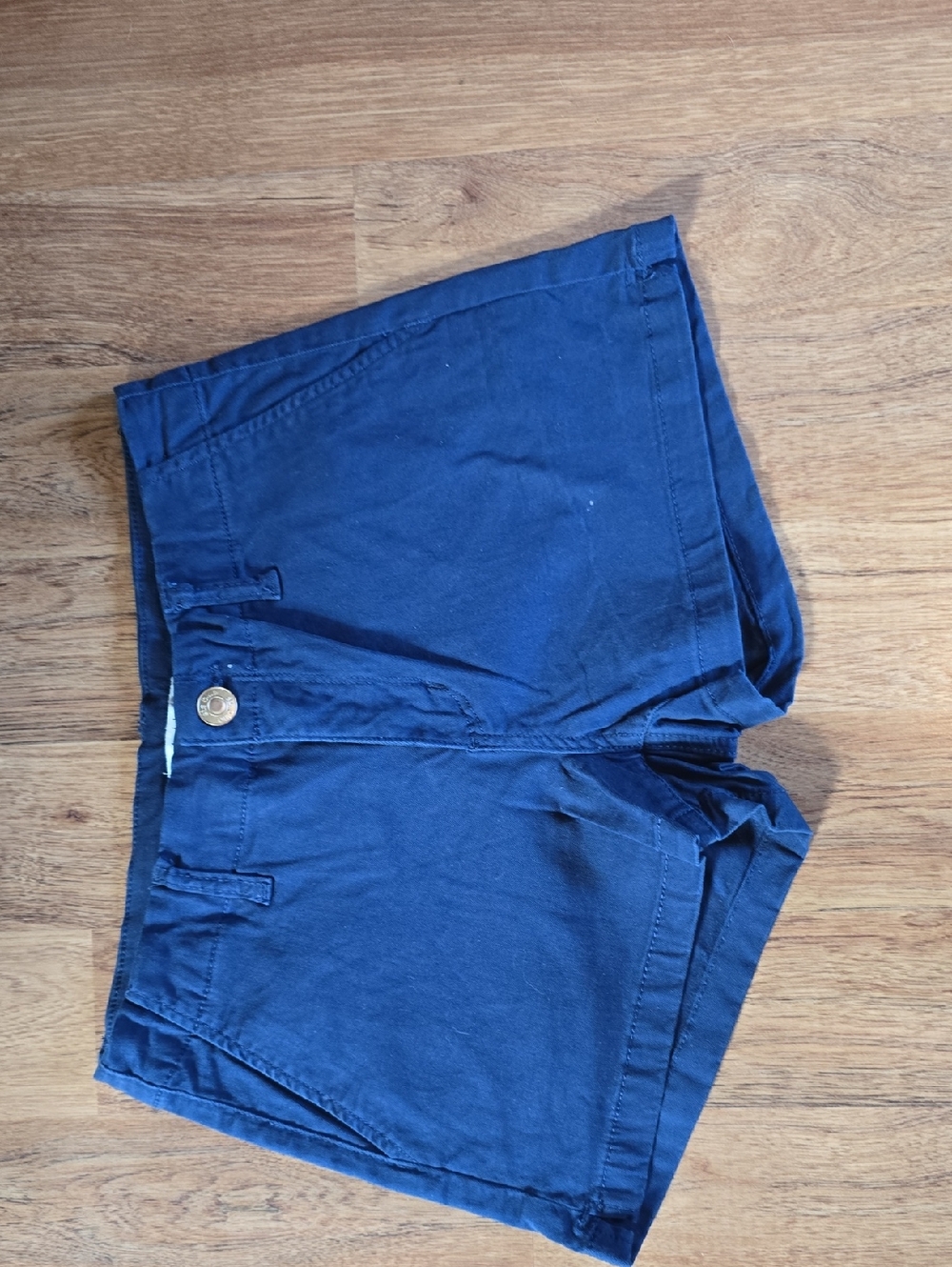 Navy High-Rise Women’s Shorts
